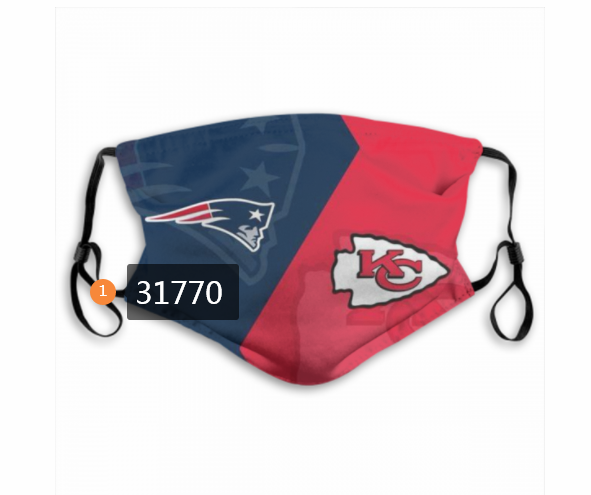 NFL Kansas City Chiefs 1852020 Dust mask with filter